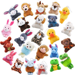 Cheap Promotional Custom Mini Plush Stuffed Animal Toys for Vending Machine Classroom Prize Box School Reward