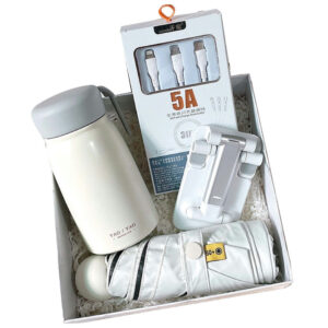 Festival Supplies Office Stationery Business Branded Luxury Corporate New Business Cup umbrella Gift Sets with Logo