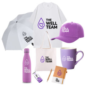 Custom 9 in 1 Employee Onboarding Promotional Gift Set Personalized Branded Items for Company