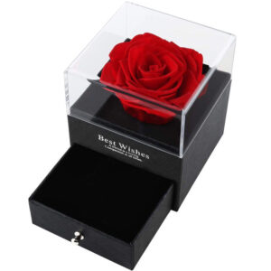 San Valentines Day Rose Jewelry Gift Box Creativity Eternal Rose Gift Boxes