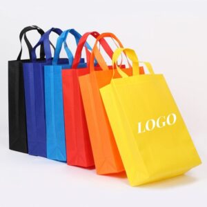 Promotional Blank Customize Laminated Gift Tote Non Woven Wine Bag