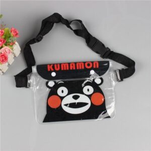 Cute Design Transparent Belt Fanny Pack Cartoon Phone Waterproof PVC Bag